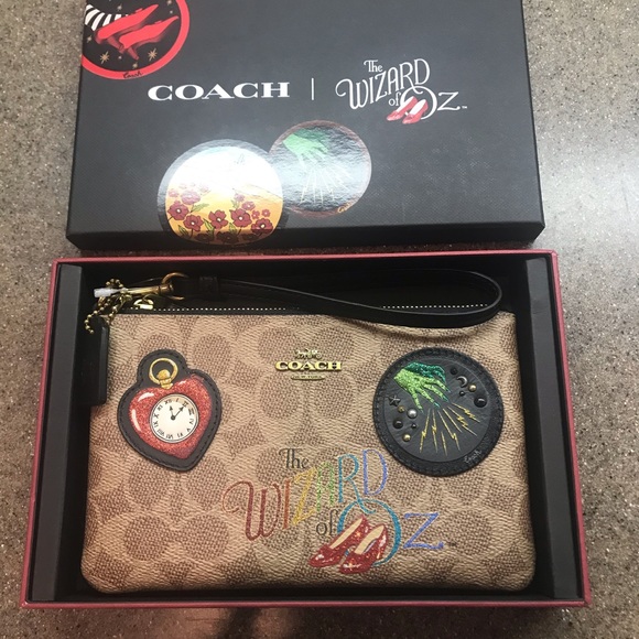 Coach Bags Wizard Of Oz Leather Wristlet Poshmark